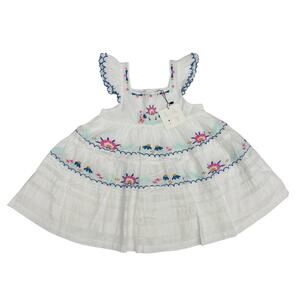 NWT Lali Size 3T Nanette Dress with Embroidery